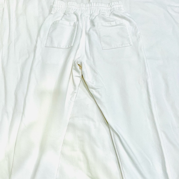 ALLSAINTS Caliwater Relaxed Fit Sweatpants - Optic White Small MSRP $169 - Picture 12 of 13